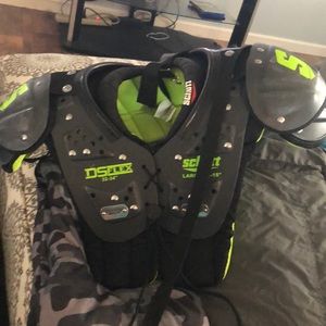 Football shoulder pads